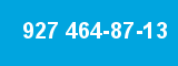 927 464-87-13 927 464-87-13